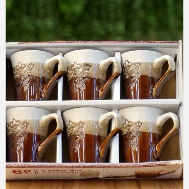 قهوه خوری سرامیک 6 عددی کوچک