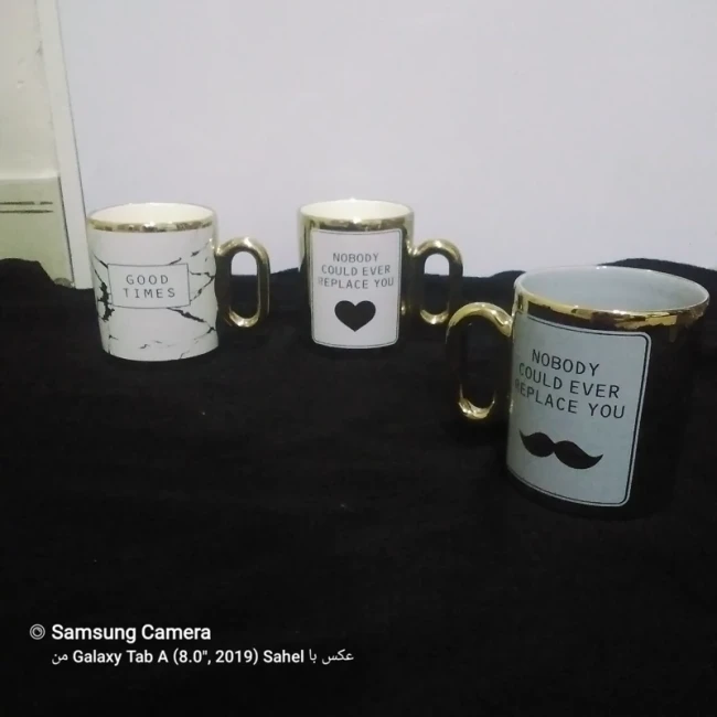 ماگ طلایی با طرح انگیزشی و نوشته خاص