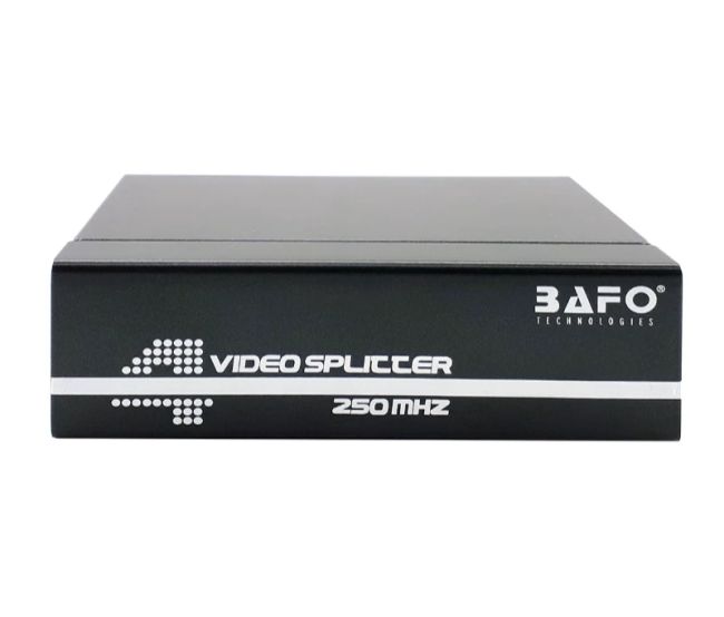 اسپلیتر 1 به 4 پورت VGA مدل 250MHZ برند BAFO