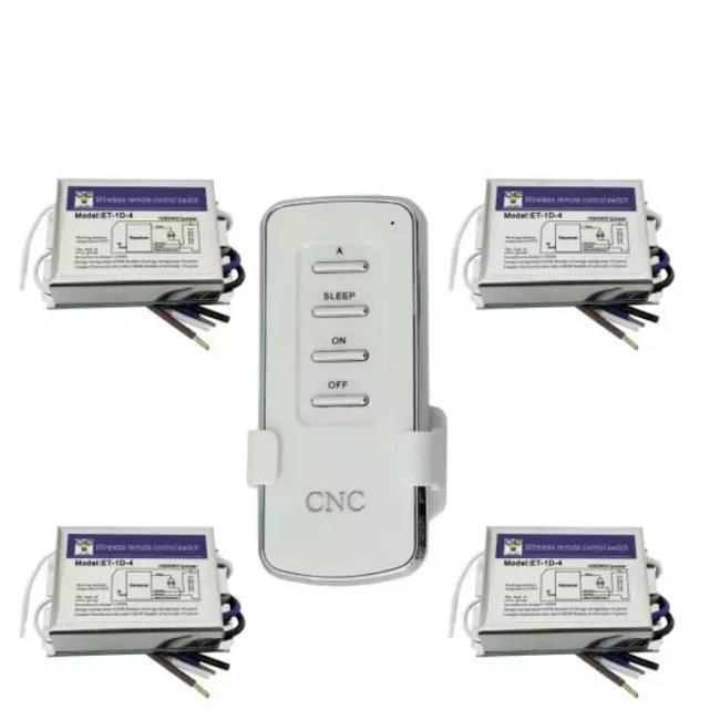 ریموت 4 کانال سی ان سی مدل ET-1D-4