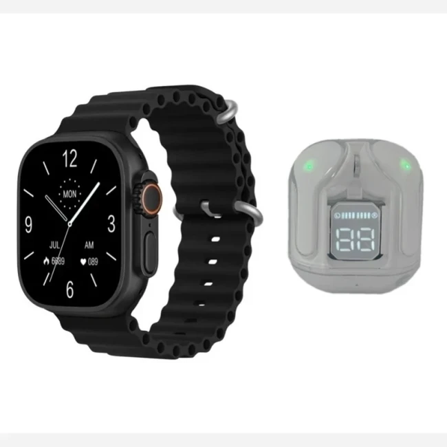 ساعت هوشمند Wisme مدل WS-X19 Ultra 3 به همراه کاور کیس
