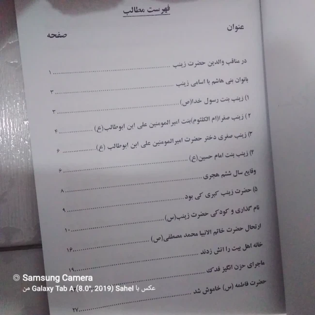 کتاب السلام علیک یا زینب کبری یا ام المصائب(س)