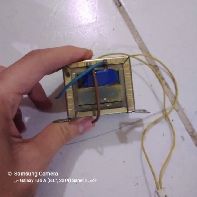 ترانس برق 220 به6ولت 