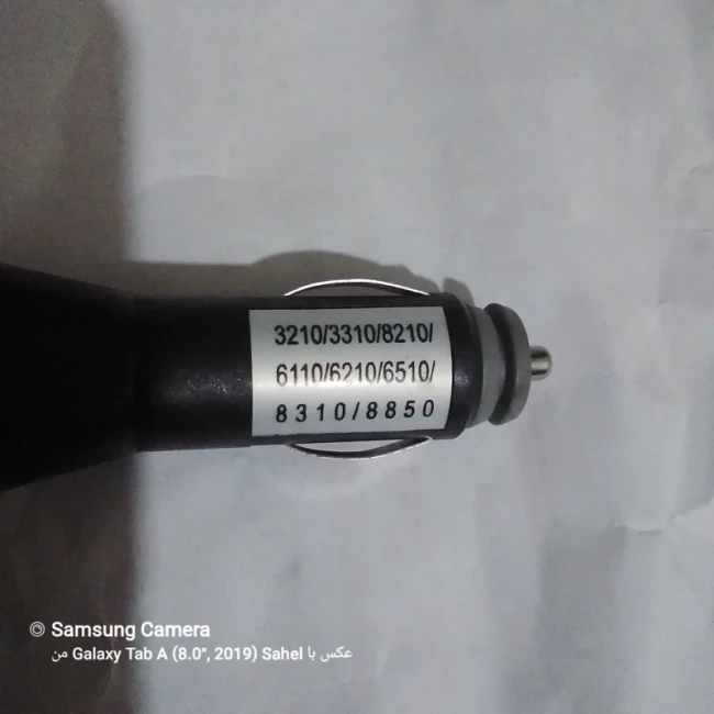 شارژر فندکی نوکیا اصلی  مدل سوزنی درشت 