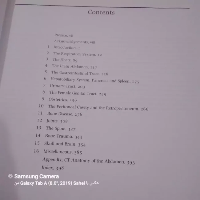 کتاب آشنایی با انواع رادیولوژی ،تصویر برداری ... تمام انگلیسی 