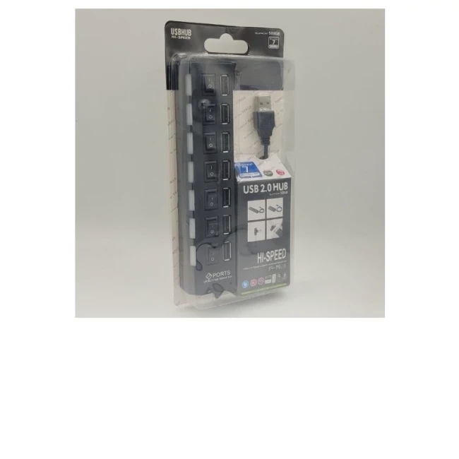هاب 7 پورت USB مدل HI-SPEED
