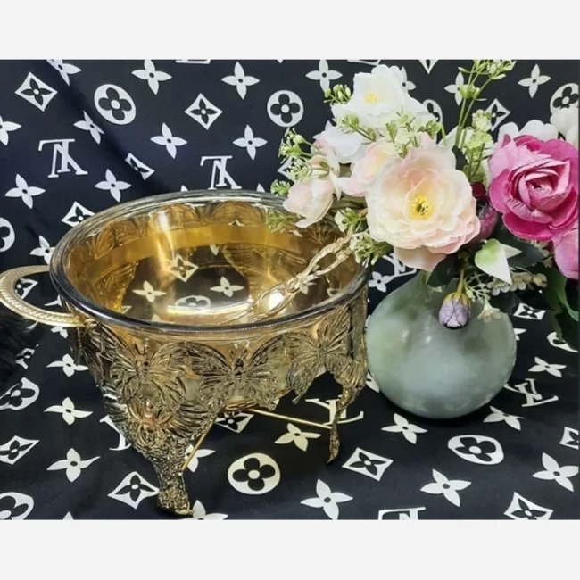 ظرف سولفه خوری طرح پروانه برجسته 