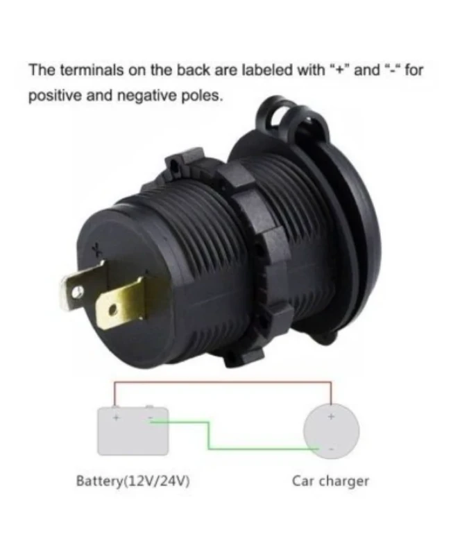 شارژر USB  و Type-C  تو کار