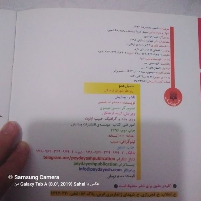 کتاب داستان سبیل عمو