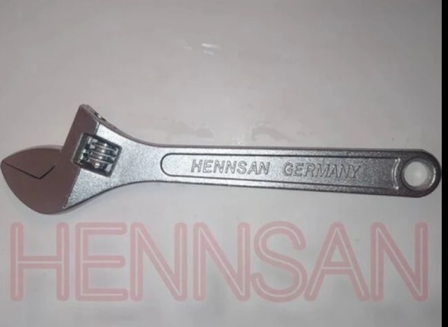 آچار فرانسه 8اینچی 200 میلی متر HENNSAN