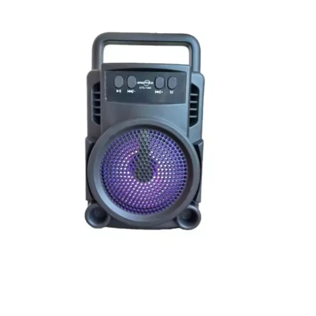  اسپیکر بلوتوثی مدل GTs -1360 همراه رقص نور قابل حمل 