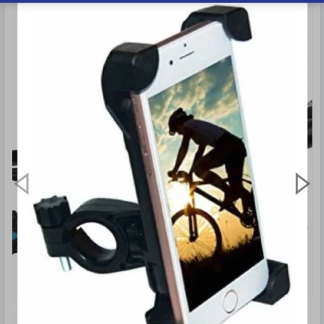 پایه نگهدارنده موبایل مناسب موتور و دوچرخه چهار گوشه مدل Universal Bike Holder