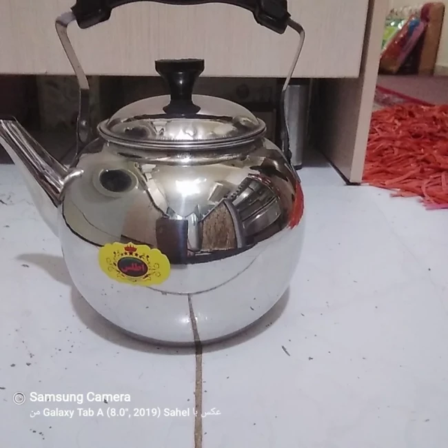 کتری 2لیتری خمره ایی اطلس استیل