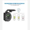 شارژر USB+TYPE C گرد توکار QC 3.0