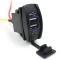 شارژر خودرو توکار USB طرح کلید