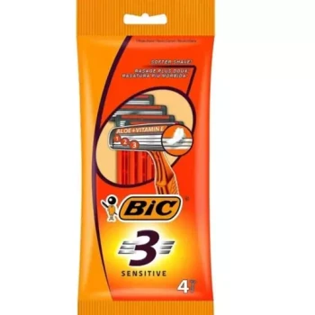 خودتراش  ژیلت بیک مدل Sensitive بسته 3 عددی