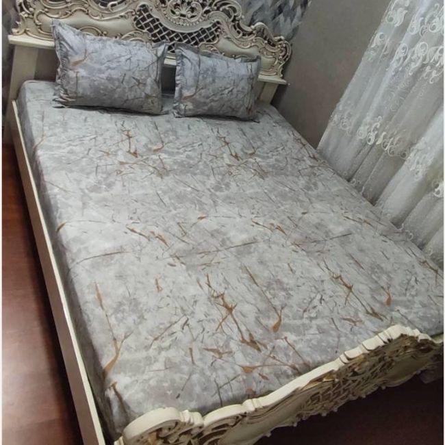 روتختی دونفره طرح ماربل روکش تشک دونفره طرح ماربل
