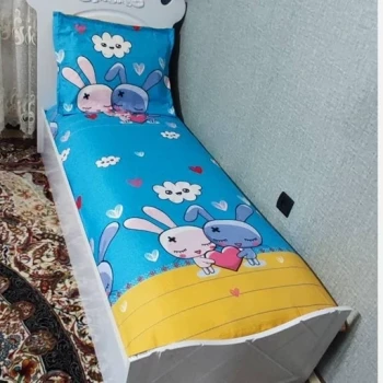 روتختی یک نفره کشدوزی شده بچه گانه خرگوشی بانی bunny