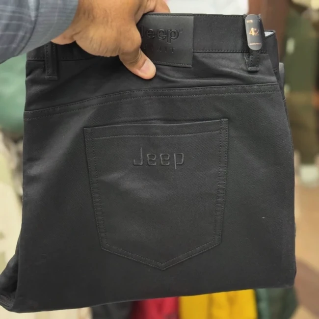 شلوار مردانه کتان سنگشور کیفیت درجه یک برند jeep
