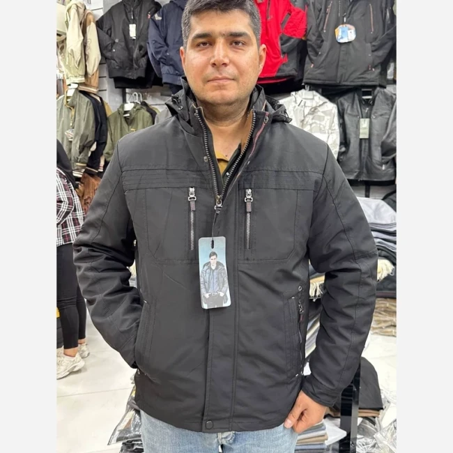 کاپشن دولایه مردانه برند کاپریس