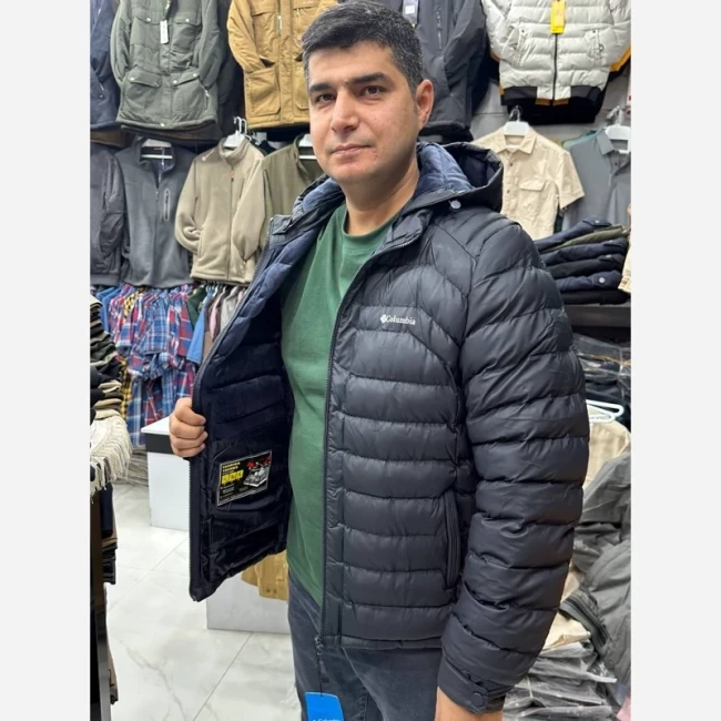 کاپشن طرح پر سبک مارک نورت کلمبیا