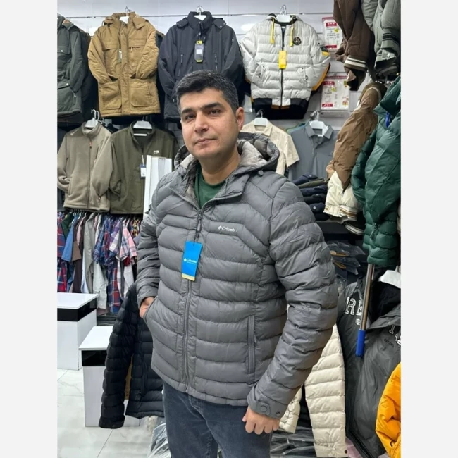 کاپشن طرح پر سبک مارک نورت کلمبیا