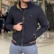 کاپشن مردانه دورو جیپ مشکی داخل کرم