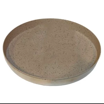 سینی فر برقی مدل گرانیتی گرد سایز بزرگ (پس کرایه)