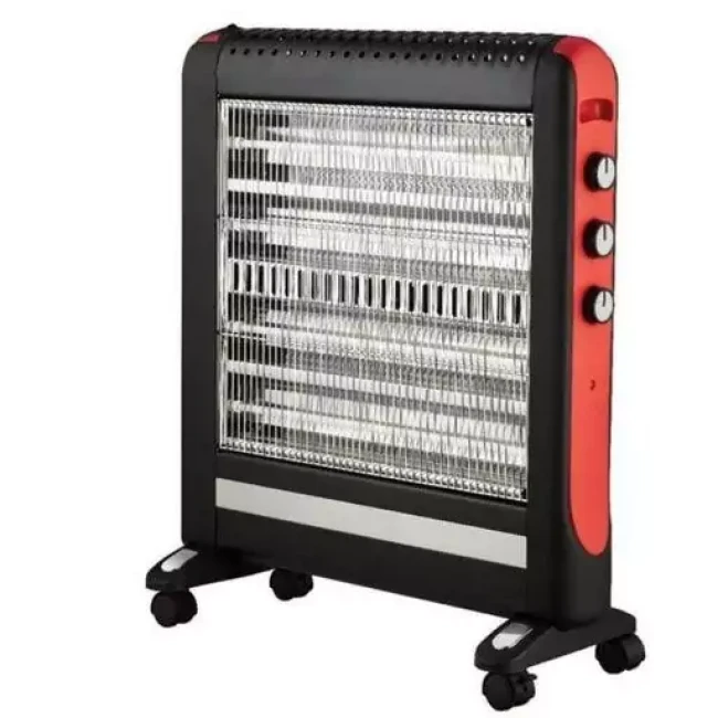 بخاری برقی چهار شعله متحرک هالوژنی برووآت مدل BR-2400 (پس کرایه)