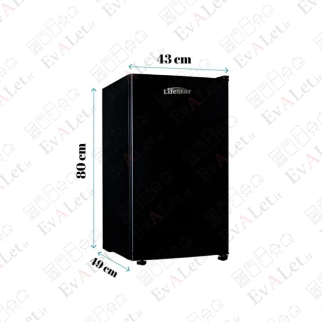 یخچال فریزر هتلی 5 فوت لایف استار