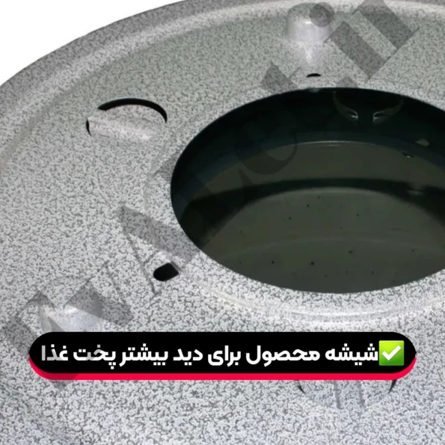 فر برقی چراغدار تات سایز متوسط (پس کرایه)