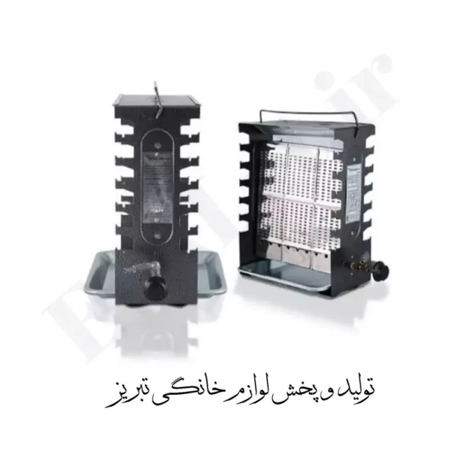 کباب پز (منقل گازی) 12 سیخ دو طرفه نوبل (پس کرایه)