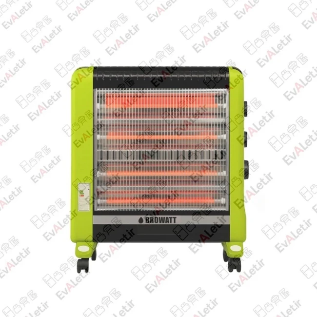 بخاری برقی 4 شعله فندار بروات مدل BR2400 