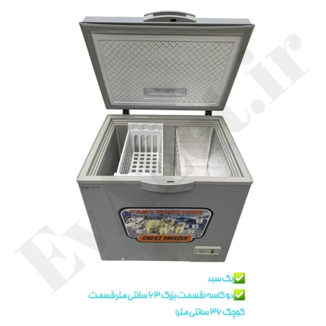 فریزر صندوقی الکتروفام L220 (پس کرایه)