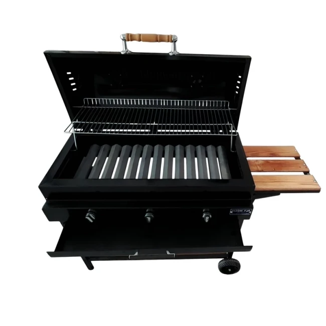 باربیکیو لعابی گازی ذغالی فندار هیزم مدل L90 (پس کرایه)