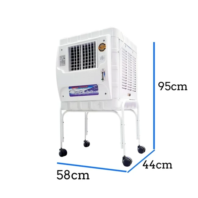 کولر آبی 2800 جنرال مدل پایه دار کاور مربع بدنه فلزی (پس کرایه)