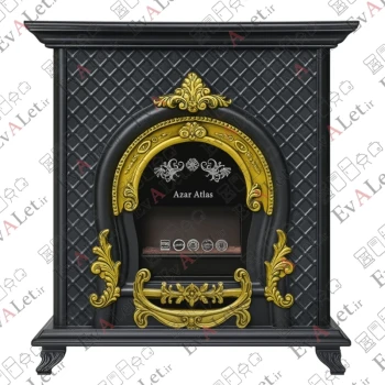 بخاری گازی شومینه ای جنرال دلون مدل پرنس G28000 (پس کرایه)