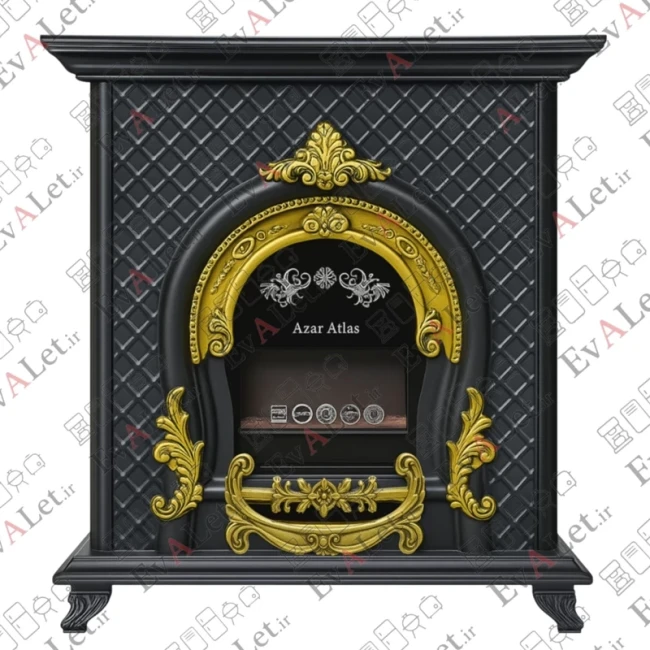 بخاری گازی شومینه ای جنرال دلون مدل پرنس G28000 (پس کرایه)