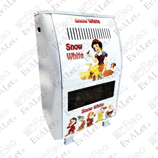 بخاری گازی 7000 پردیس خزر طرح کودک مدل سفید برفی