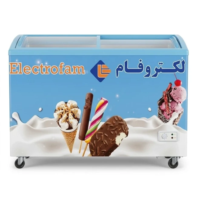 فریزر تاپینگ بستنی الکتروفام مدل 470 لیتری (پس کرایه) 