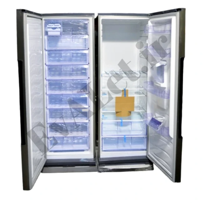 یخچال فریزر دوقلو 40 فوت استیلون مدل فلت (پس کرایه)