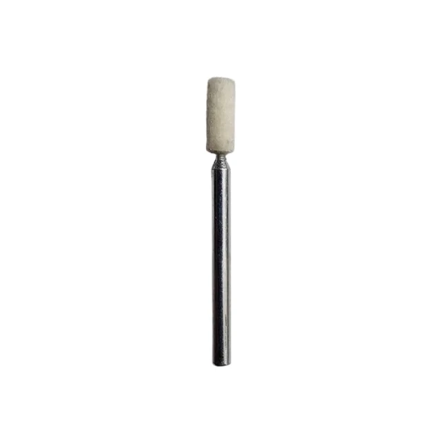 نمد انگشتی خارجی سایز 4mm با دنباله 3mm مخصوص پرداخت و پولیش انواع سنگ و فلزات