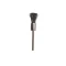 سر سوهان سیمی سفید قلمی ( فرچه سیمی )سایز 8mm با دنباله 3mm مخصوص انواع فلزات و ناخنکاری