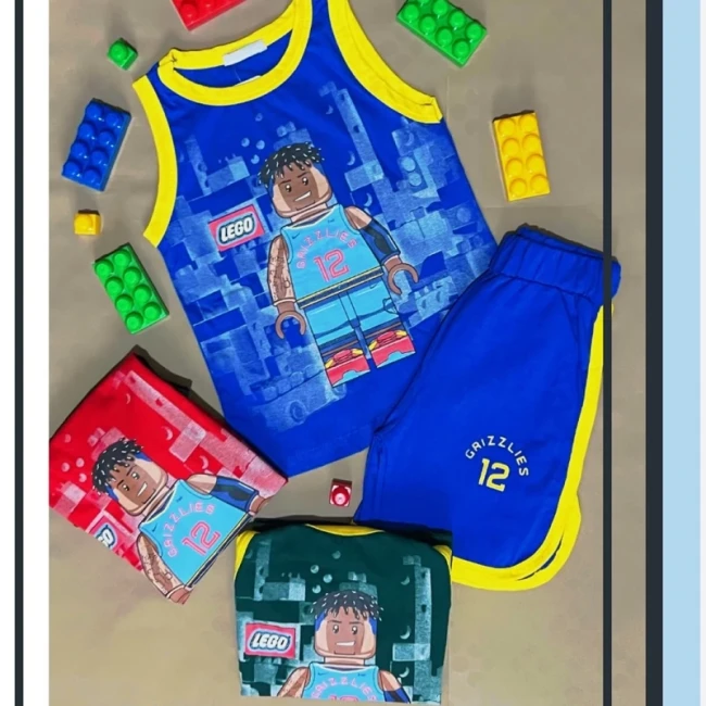 ست تاپ و شلوارک لگو Lego