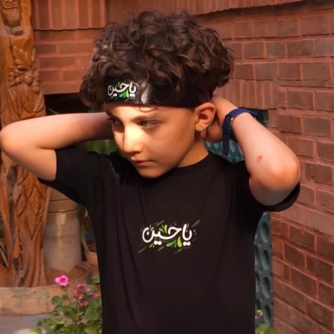 تیشرت مشکی یا حسین