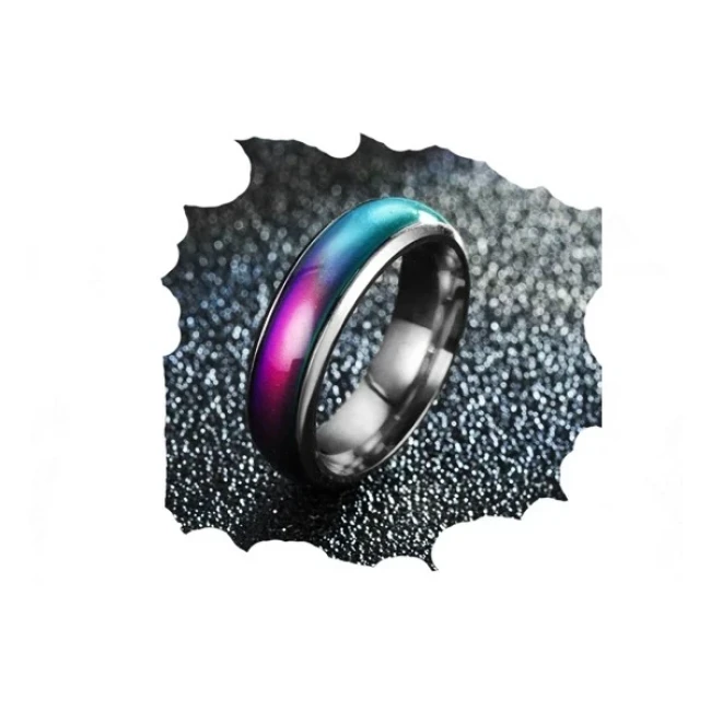 انگشتر حرارتی احساسات تغییر رنگ 