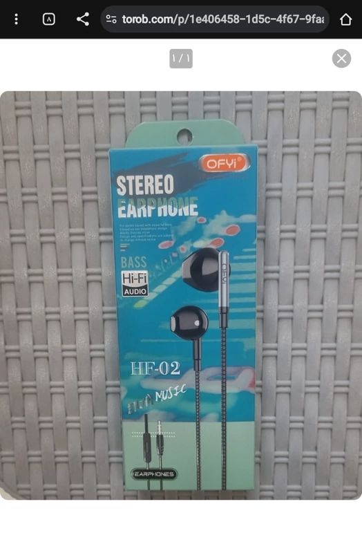 هنذفری سیمی اوفای مدل HF-02 earphone ofy aux