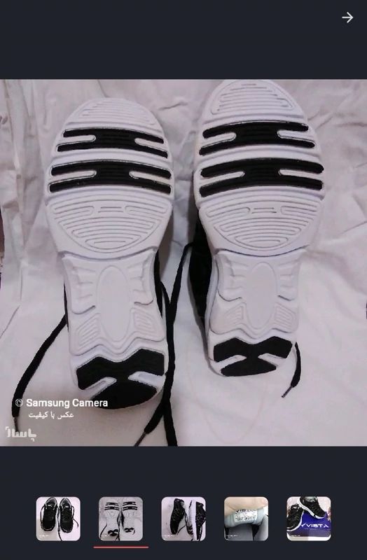 کتونی زنانه اسپرت ویستا مدل بند دار سایز 37