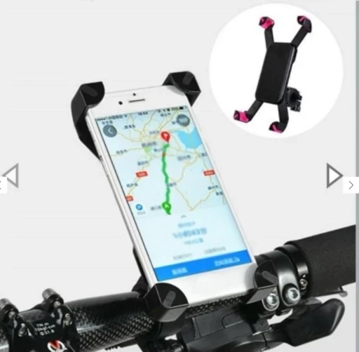 پایه نگهدارنده موبایل مناسب موتور و دوچرخه چهار گوشه مدل-Universal Bike Holder