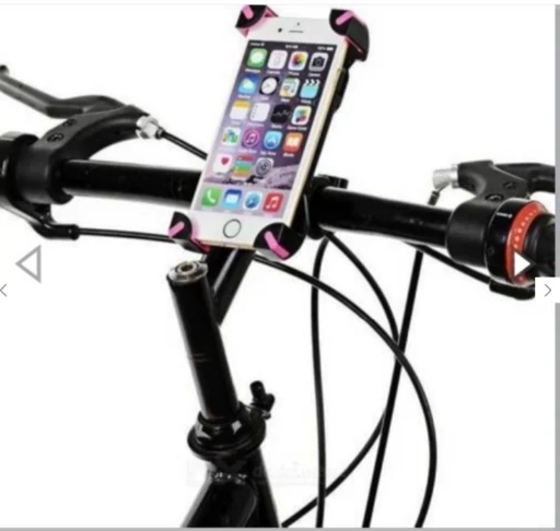 پایه نگهدارنده موبایل مناسب موتور و دوچرخه چهار گوشه مدل-Universal Bike Holder